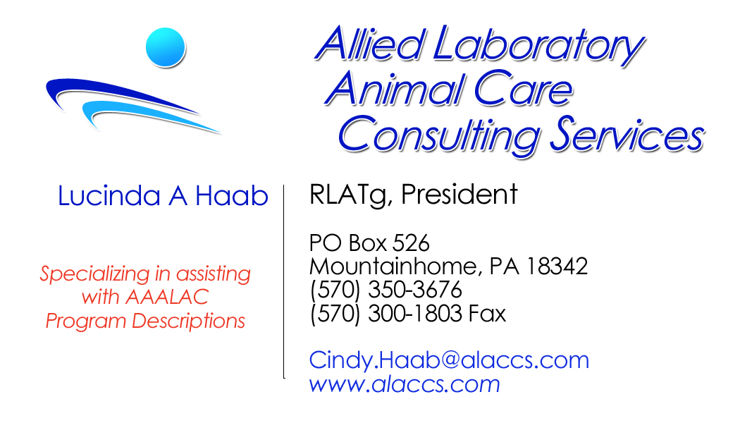 Allied Laboratory Animal Care Consulting Services Contact Information